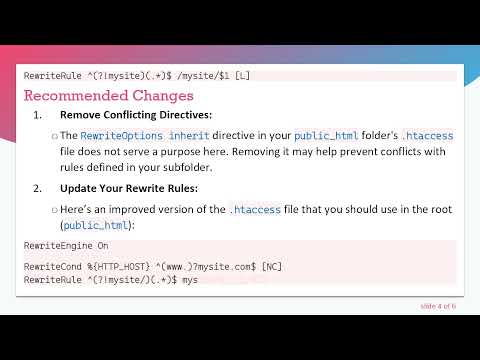 How to Use .htaccess to Redirect Your Root Domain to a Subfolder: Solving a Common Hosting Issue