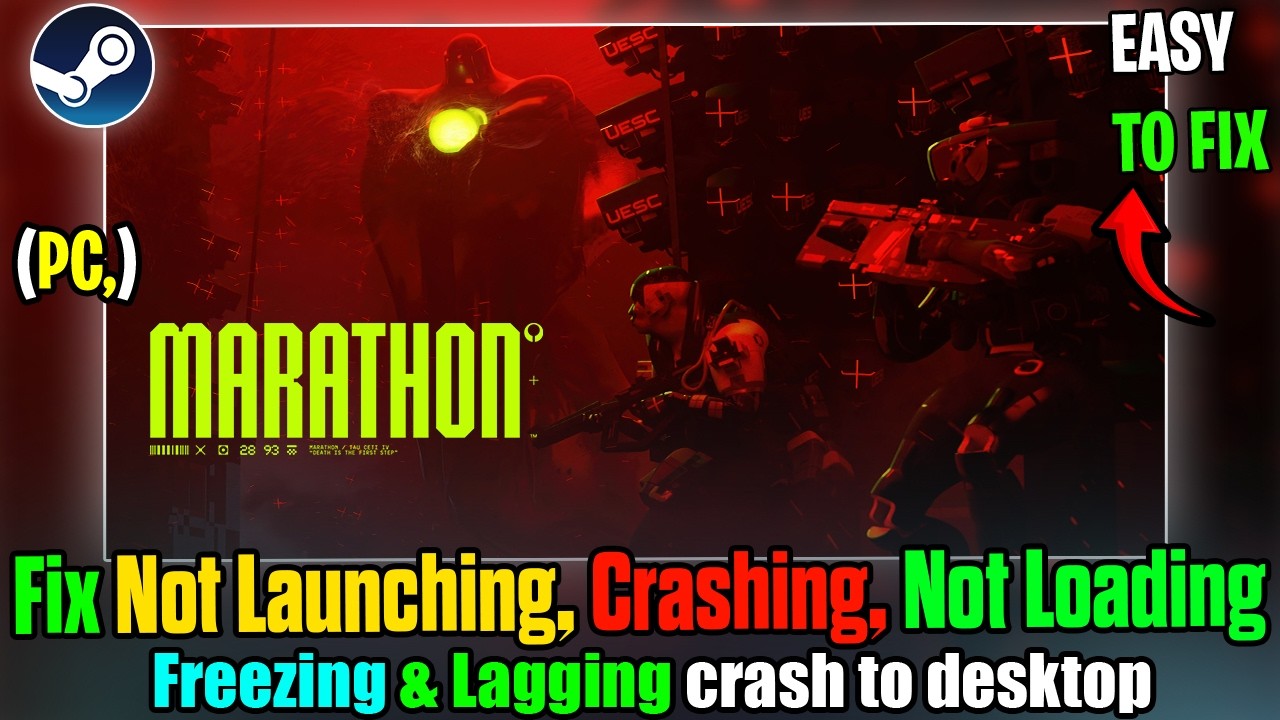 Fix Marathon Crashing, Not Launching & Crash to Desktop on PC - YouTube