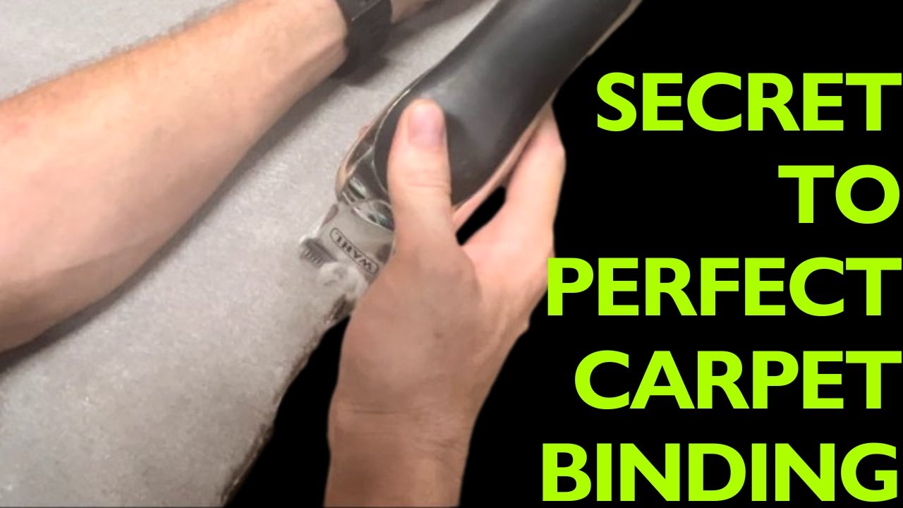 Simple Trick For Perfect Carpet Binding You