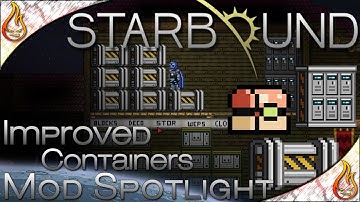 Starbound 1.0 Improved Containers Mod Spotlight