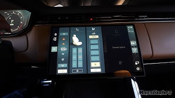 2025 Range Rover Controls