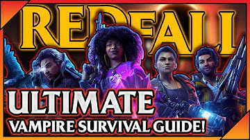 REDFALL - ULTIMATE Vampire Survival Guide! (Tips & Tricks For 1st Time Players!) #sponsored