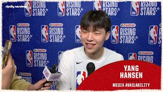 Download Lagu Yang Hansen Rising Stars Media Availability | All-Star Weekend | February 13, 2026 MP3