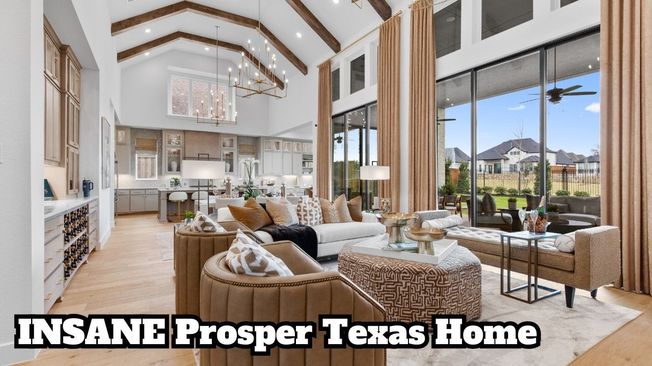 Inside This $1.26M Highland Home in Prosper, Texas | Stunning Model Tour