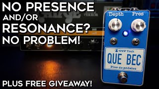 Add DEPTH & RESONANCE To Your Amp! + Giveaway! (Guptech PdeQ)