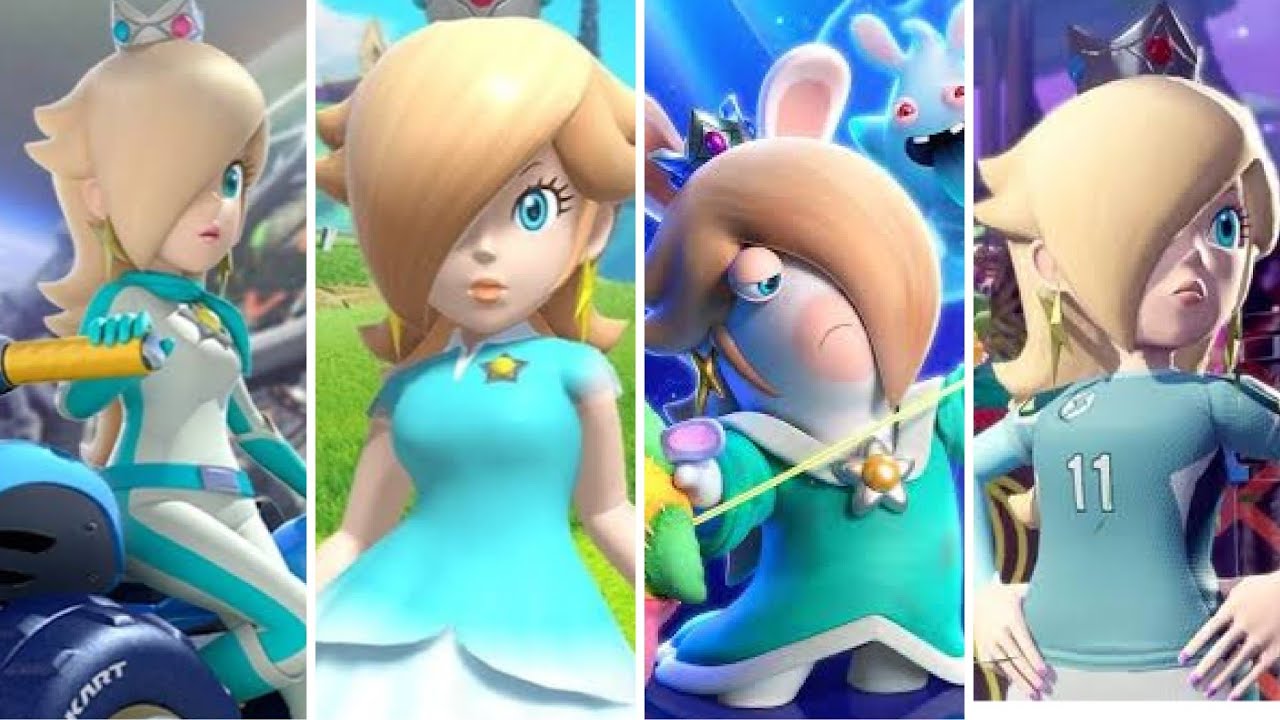 Evolution of Playable Rosalina (2008 - 2022)
