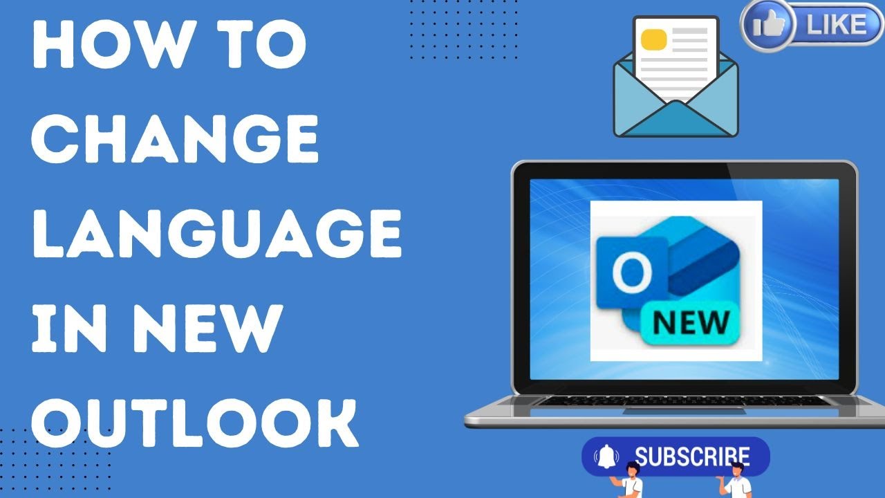 How To Change Language In New Outlook - YouTube