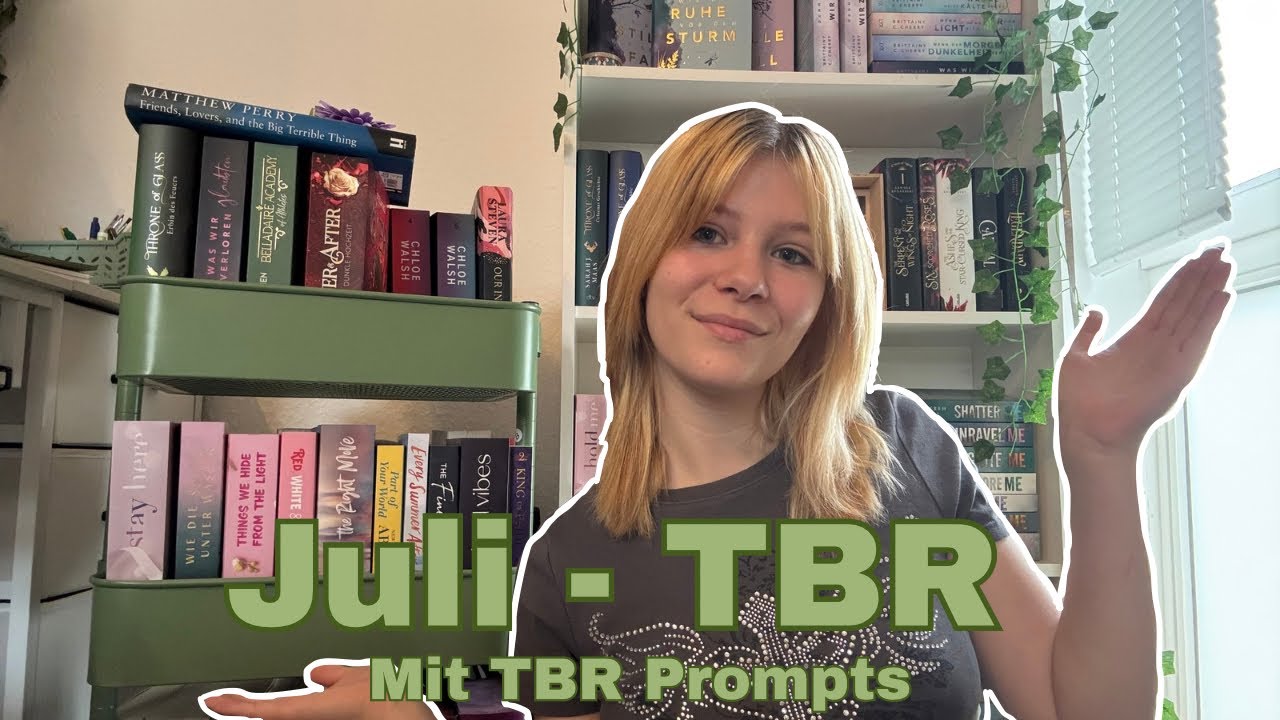 Ich suche meinen TBR für den Juli aus 🌼📚