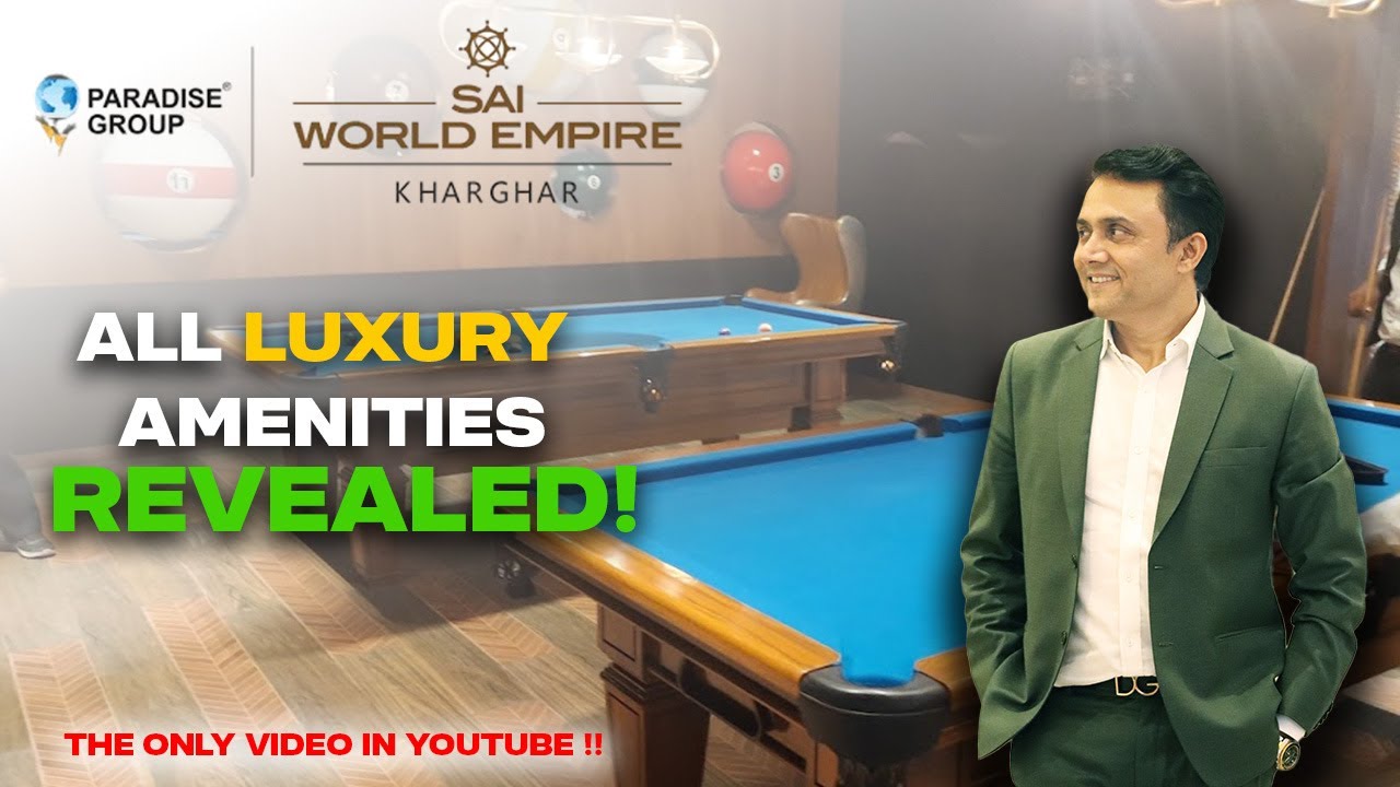 You Won't Believe The LUXURY Amenities at Paradise Sai World Empire Kharghar