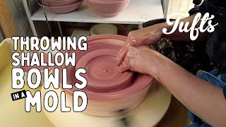How to throw in a plaster mold... on the wheel