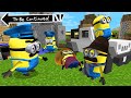 WHAT HAPPENED TO MINIONS FAMILY INVESTIGATION in MINECRAFT ! Scary Minion vs Minions - Gameplay