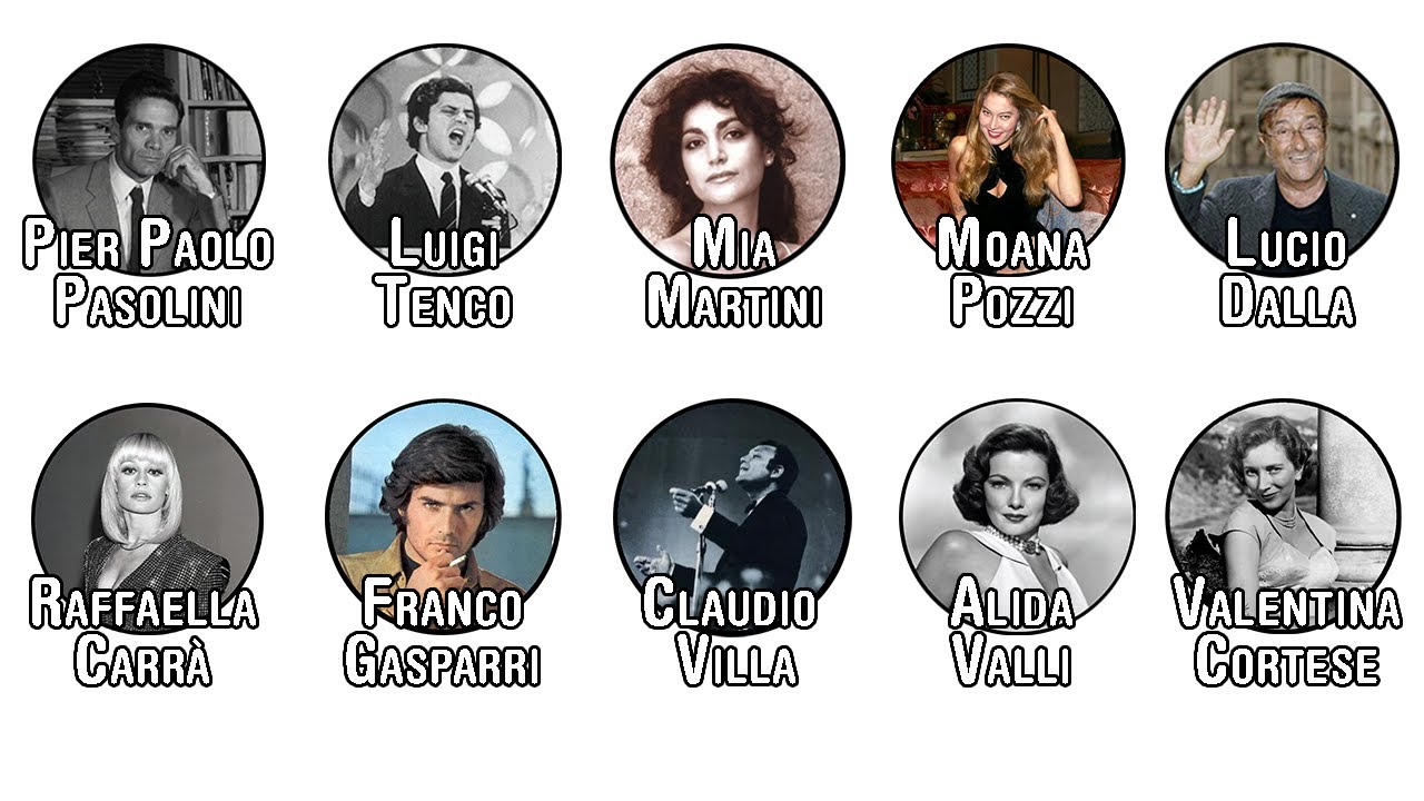 Le Morti più Tragiche delle Star Italiane Spiegate in 20 minuti