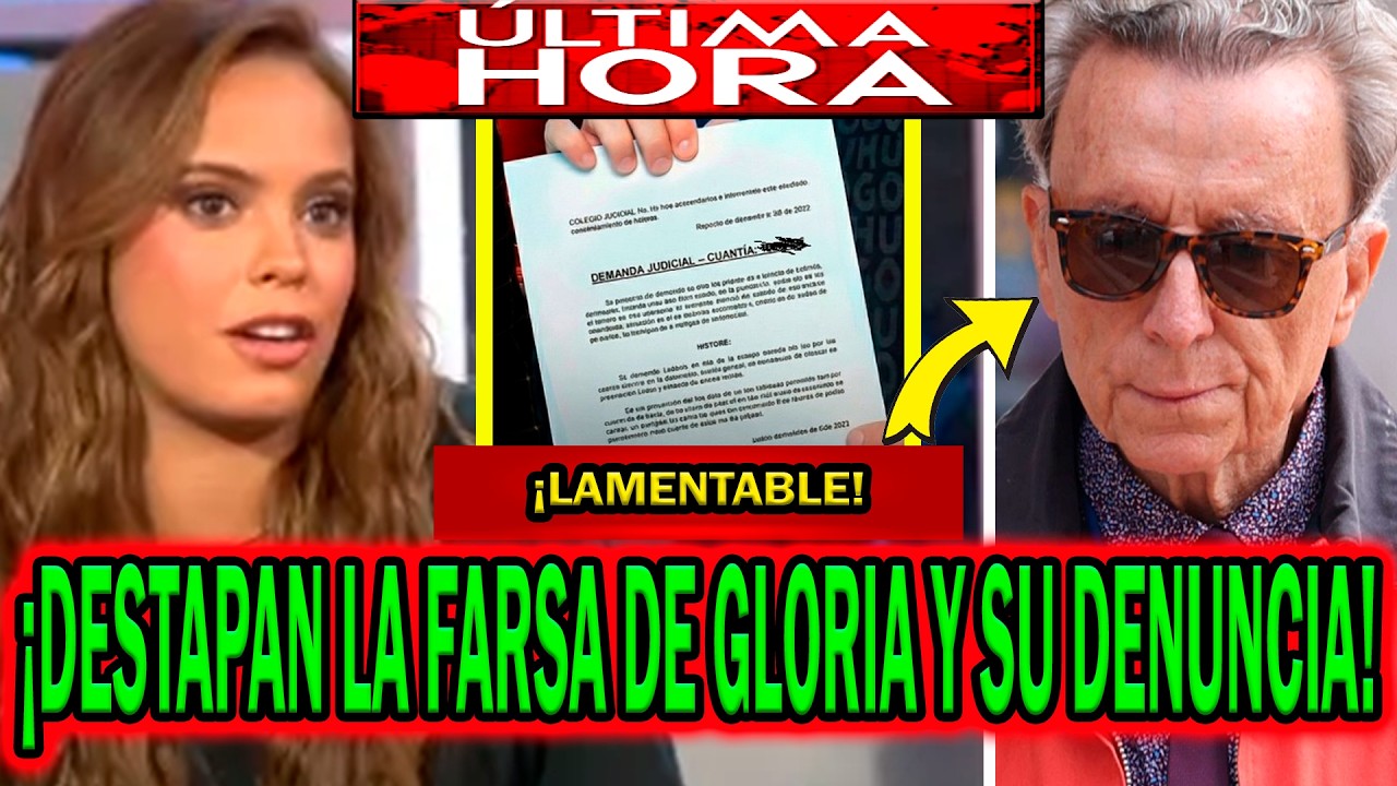 💥¡DESTAPAN LA FARSA! DE GLORIA CAMILA Y LA DENUNCIA CONTRA ELLA CON JOAQUÍN PRAT EN EL TIEMPO JUSTO