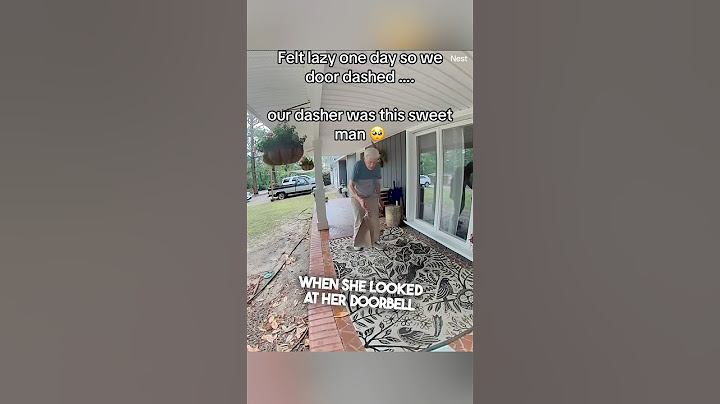 She helped this elderly delivery driver ❤️
