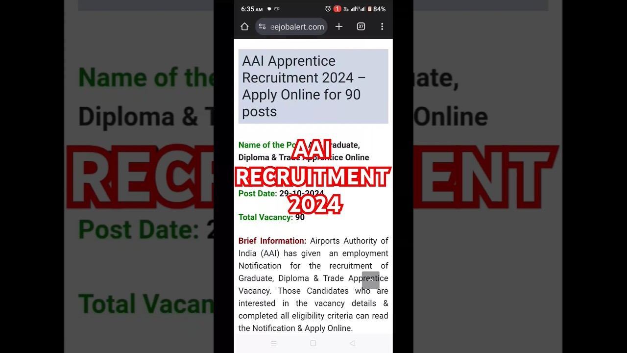 AAI jobs @ newjob