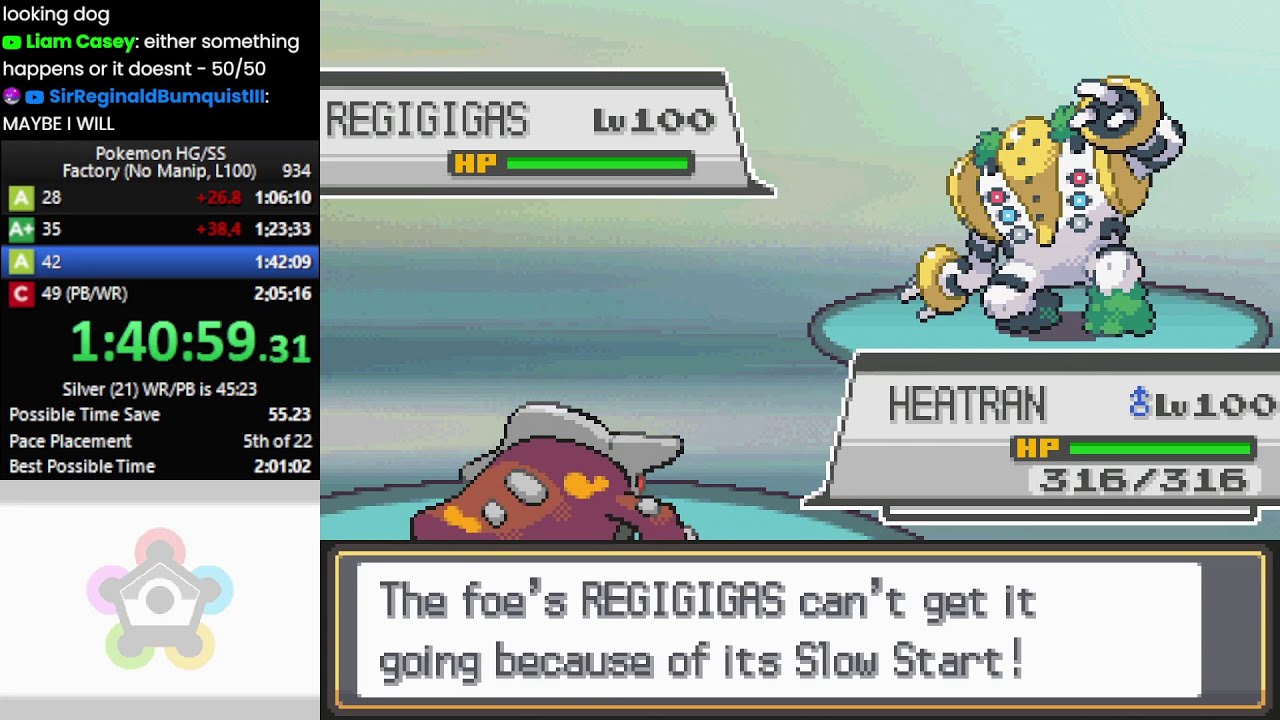 Battle Factory HG/SS Gold Print Speedrun in 