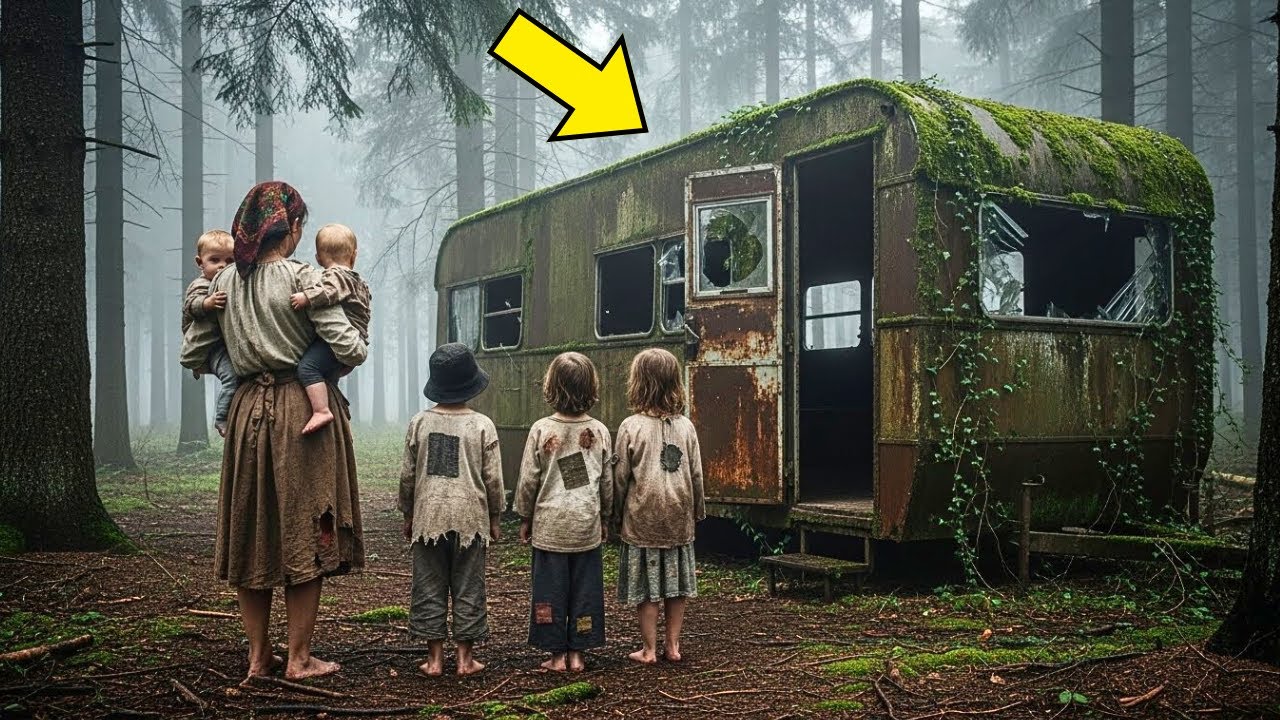 O mamă singură a acceptat o rulotă abandonată în pădure ca plată — și destinul ei s-a schimbat acolo