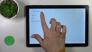 How to Change Screen Recorder Sound Settings on ALCATEL 1T 10 Smart 2020? - Record Screen