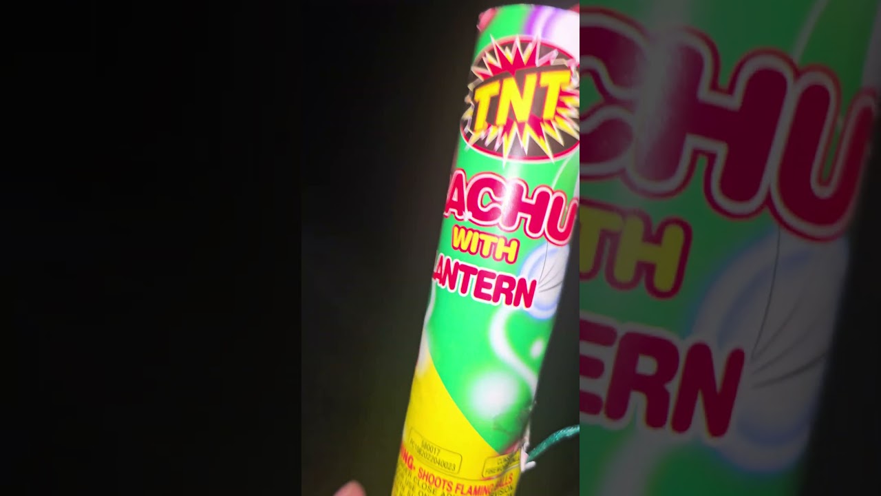 Parachute with Lantern - TNT Fireworks (I did not catch it) 