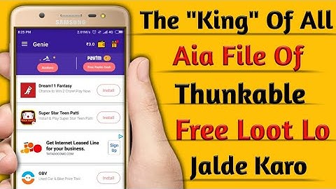 The King Of Thunkable High Quality Aia File Free, High Quality Wale Aia File || By Technical Builder