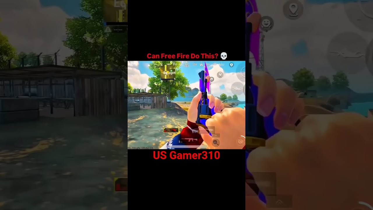 free fire vs BGMI real 