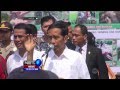 Presiden Joko Widodo Bagikan 1000 Traktor Kepada Petani