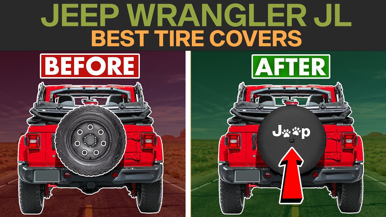 ?TOP 5: Best Spare Tire Cover for Jeep Wrangler JL with Backup Camera -  YouTube