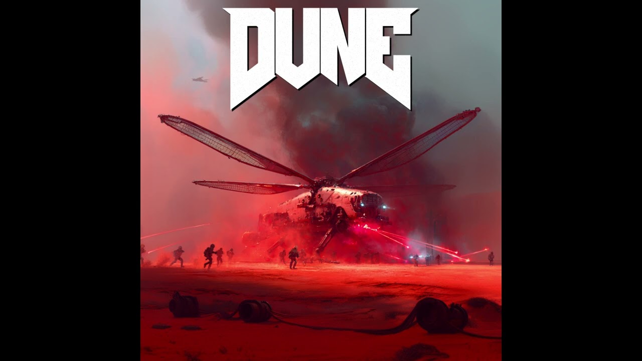 Dune: Part Two - Ornithopter Attack (Doom Cover by Joseph Pike)