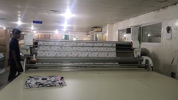 Richpeace Automatic Spreading Machine Running in Customer