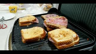 How to make Grilled Cheese  on the George Foreman Lean Mean Grilling Machine