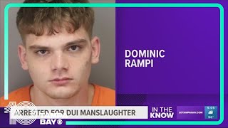 Teen arrested for DUI manslaughter in Pinellas County