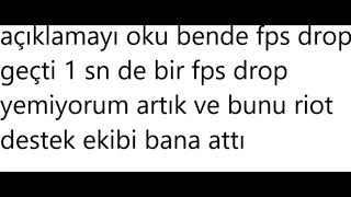 Fps Drop Yiyorsan İzle