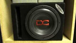 DC Audio Level 2 subwoofer Home Theater powered by Behringher iNuke3000 BASS DEMO