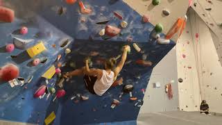 Fun Green V5 With New Holds - Project Climbing Abbotsford