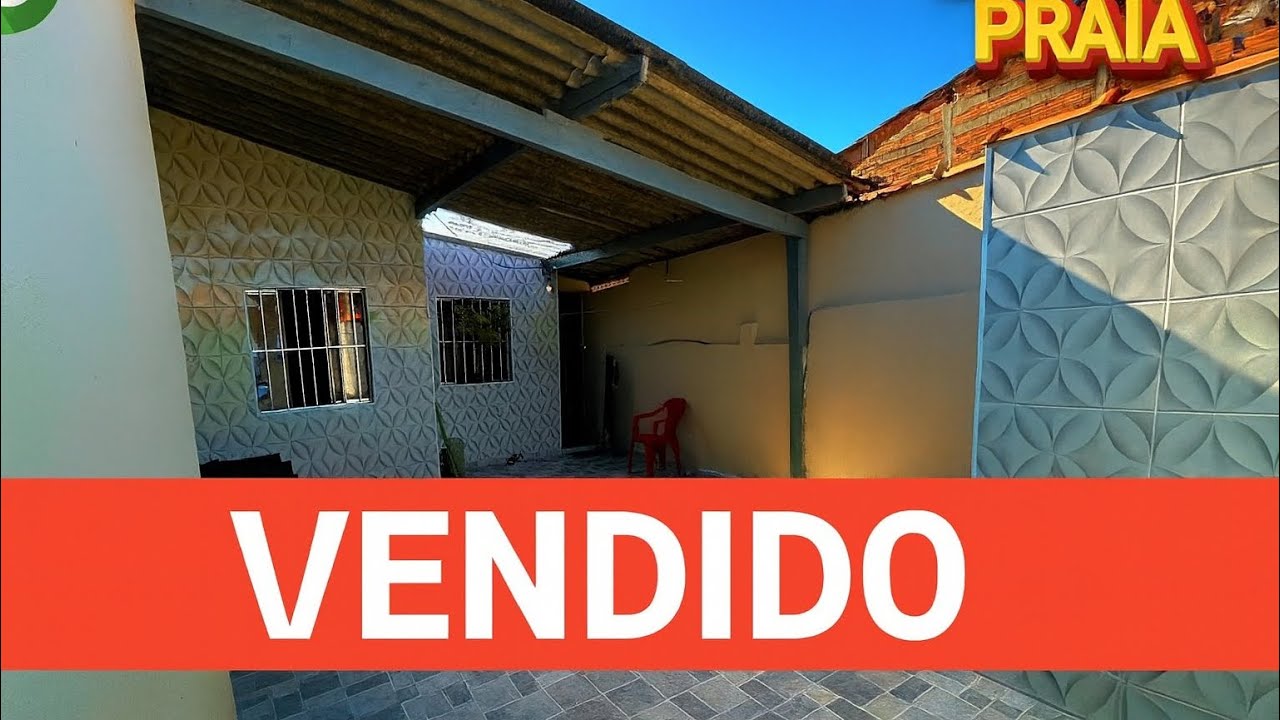 Oferta do dia casa na praia de Peruíbe R$ 90 mil