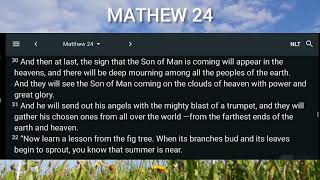 Mathew 24 - NLT | Audio Bible 