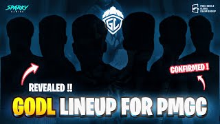 🇮🇳GODLIKE 6 Players Revealed✈️ OFFICIALS CONFIRMED 🔥🏆| Sparky