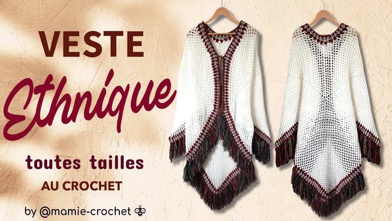 gilet mandala mamie crochet