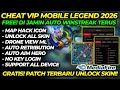 CHEAT ML TERBARU 2026 ANTI BANNED – MOD MENU MAP HACK MOBILE LEGENDS UNLOCK ALL SKIN GRATIS
