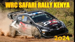 Wrc Safari Rally Kenya 2024 | Action & Show  Day 1