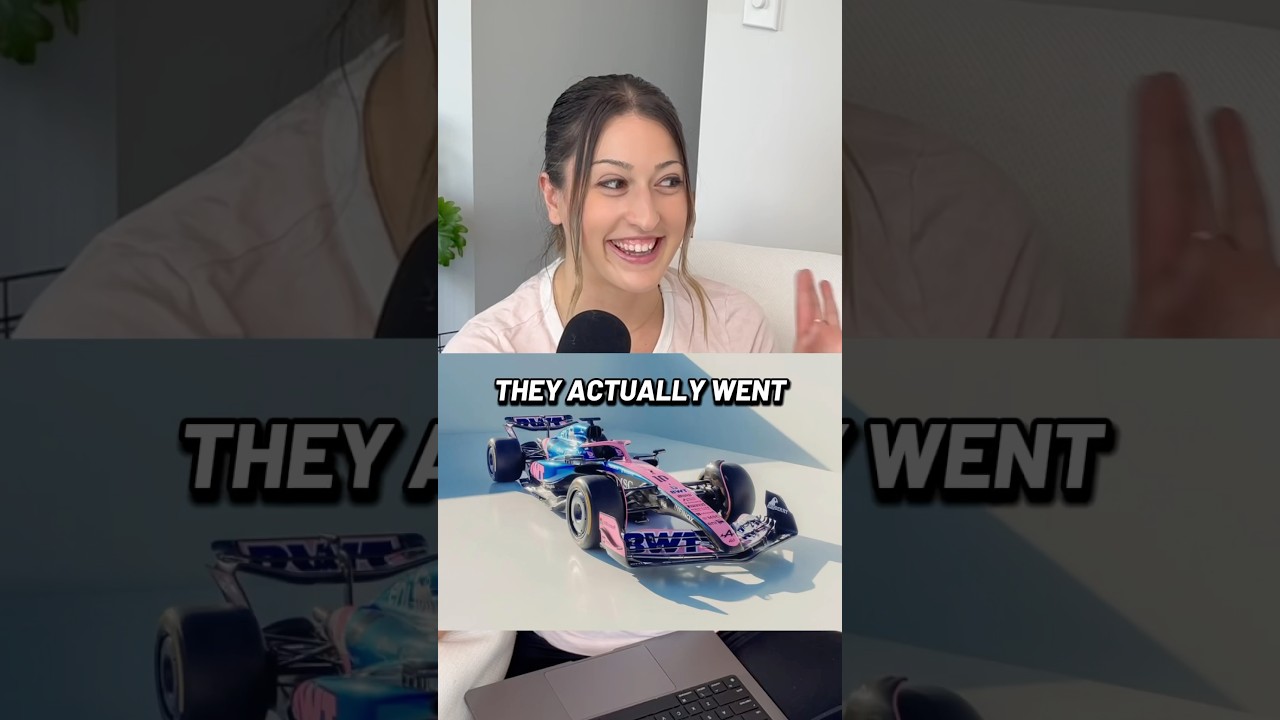 Alpine’s pink and blue can definitely be polarising… but we loved the new livery 💘 