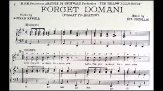 Norman Newell, Riz Ortolani - Forget Domani Andre Kostelanetz Version