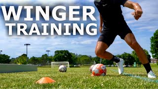 Individual Winger Training Session | Technical Training Session For Wingers