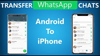 How To Transfer WhatsApp messages from android to iphone for Free | Easy Method 2021