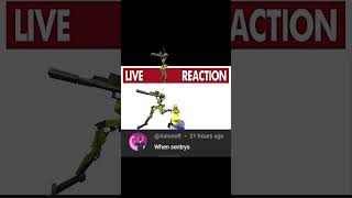 live sentry reaction #ultrakill #ultrakillmeme