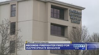 Firefighter fired