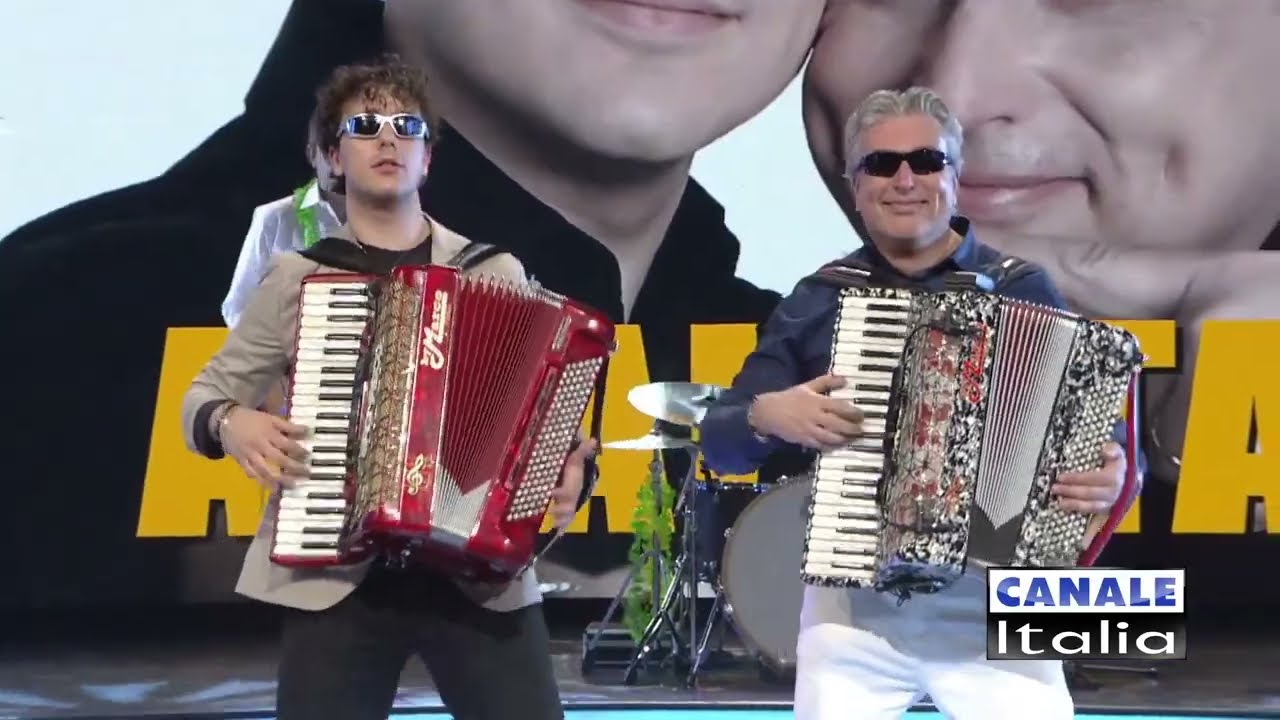 Valerio & Paolo Bagnasco - AMALFITANA (tarantella) CanaleItalia SPECIALE FARFALLINA CantandoBallando