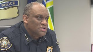 Portland protests continue, police chief talks initiatives