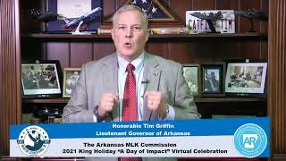 Special King Holiday Message from Lieutenant Governor Tim Griffin