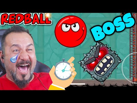 REDBALL 4 BOMBACI BOSS GELDİ! | (sesegel çocuk) SÜRELİ REDBALL 4  MAĞARALAR OYNUYORUZ!